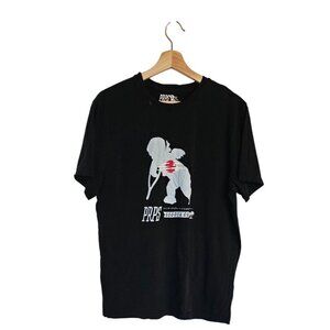PRPS Goods & Co. Graphic Tee Mens Size Large Black